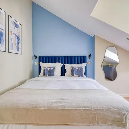 Apartment 4g#appart 8pers # 3 # Commerce # 15#ac Paris